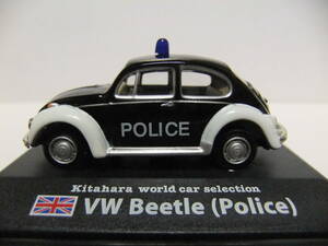 １／７２ フォルクスワーゲン ビートル VW Beetle POLICE１：７２ミニカー 