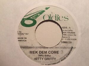 ジャマイカ7 Nitty Gritty Mek Dem Come 5FM8129 Sonic Sounds Oldies /00080