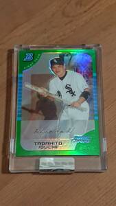 井口資仁 2005 Bowman Chrome RC Refractor Green Parallel 225枚限定 Topps