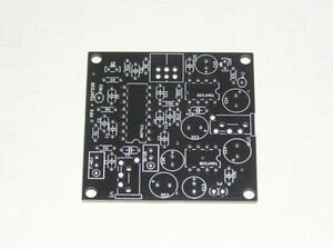 FM ステレオ復調基板。　 松下 AN7411 ：　　AFはTDA7235.　自作用基板 P,C,B 。RK-272。