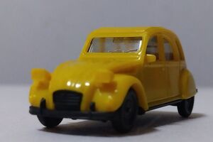 ★シトロエン　2CV（イエロー）　　　　1/87ヘルパ★