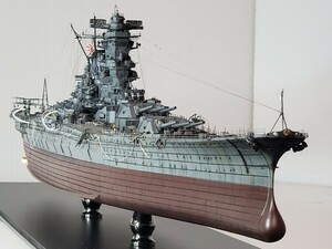 ◆完成品☆1/350日本海軍☆ 戦艦大和◆☆精密模型☆アクリメイトケース付き☆タミヤ大和PREMIUMキット☆保険加入