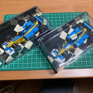 MINICHAMPS RENAULT F1 TEAM R202 計2台