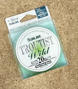 [新品]サンライン SUNLINE トラウティストワイルド 20lb(5号) 150m #道糸 #TROUT #トラウト #Advance #ナイロンライン