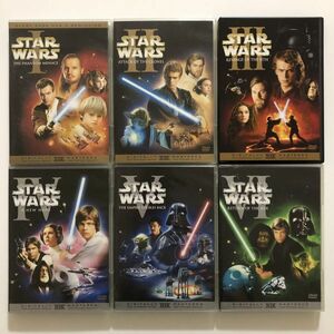 B27411　◆セル版　中古DVD　スターウォーズ 1～Ⅵ　全6巻セット