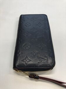 LOUIS VUITTON ルイヴィトン　アンプラント ジッピーウォレット 長財布　マリーヌルージュ