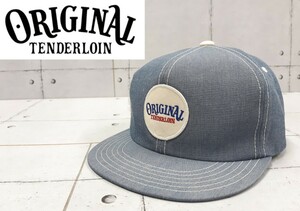 TENDERLOIN T-TRUCKER CAP CHAMBRAY テンダーロイン トラッカーキャップ シャンブレー キャップ 帽子 デニム サークル 