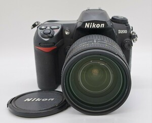 動作未確認【Nikon / ニコン】◇ニコン Nikon D200 ニッコール NIKKOR AF 24-85mm 1:2.8-4 D◇ 充電器ナシ 現状品