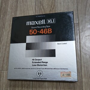 【送料無料 未開封 シールド】MAXELL 50-46B オープンリールテープ 