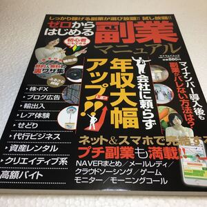 即決　ゆうメール便のみ送料無料　ゼロからはじめる副業マニュアル―会社に頼らず年収大幅アップ!!　JAN-9784865115437