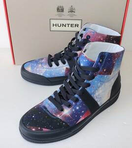 定価16000 新品 本物 HUNTER 靴 HUNTER MENS ORIGINAL SPACE CAMO PRINT スニーカー MFK9005CSP ハンター JP27 UK8 US9 EU42 6012