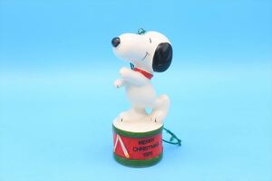 70s Determined Snoopy Christmas 1978 ornament/スヌーピー セラミック オーナメント/180955613