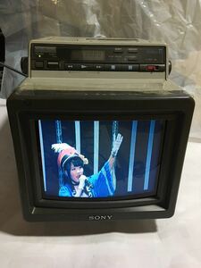 SONY ブラウン管テレビ トリニトロン Video8 ポータブル evm-8010