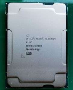 2月5日発送 Intel Xeon Platinum 8350C SRKHE 32C 2.6GHz LGA4189 48MB Same Platinum 8358