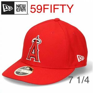 NEW ERA LP 59FIFTY 5950 Low Profile Cap LOS ANGELES Angels 7 1/4 ユニセックス ニューエラ 950 ロサンゼルス エンゼルス 大谷翔平