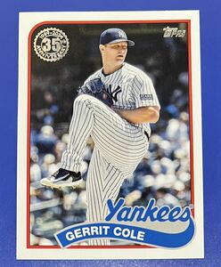 2024 Topps ゲリット・コール Gerrit Cole 1989 Redux #89B-92