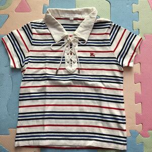 【美品即決】バーバリー とっても可愛い女の子用半袖Tシャツ130cm BURBERRY