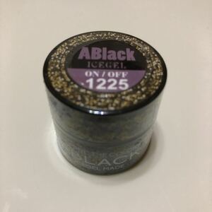 未開封プロネイル商材☆アイスジェル　ABlack ON/OFF. 1225. 3g