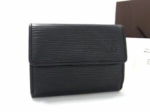 ■新品■未使用■ LOUIS VUITTON ルイヴィトン M63302 エピ ラドロー コインケース カードケース 小銭入れ ブラック系 FC4031