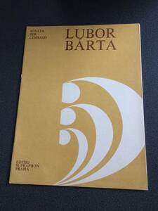 ♪♪稀少 チェンバロ・楽譜/Barta, Lubor SONATA PER CEMBARO チェンバロのためのソナタ♪♪
