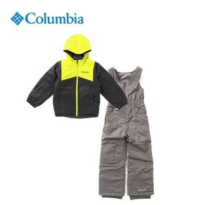 ★columbia コロンビア〓キッズ スノーウェア上下セット 120cm相当〓XS 新品未使用 (SY1092-012)120-130cm