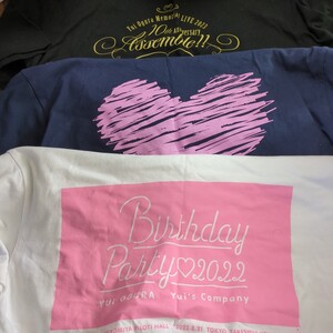 小倉唯 イベント ライブ Tシャツ Lサイズ 古着 10th Anniversary Assemble #Re LOVECALL birthday party 2022 東京 3点セット