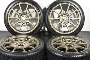 ☆RAYS VOLK RACING CE28NF 18インチ☆PCD100 7.5J +50☆鍛造ホイール☆ウィンラン R330☆215/45R18☆86 BRZ レガシィ インプレッサ☆