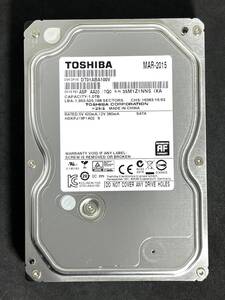 【送料無料】 ★ 1TB ★　TOSHIBA　/　DT01ABA100V　★　良品　AVコマンド対応　3.5インチ内蔵 HDD　SATA　東芝　[管理■1NNS]