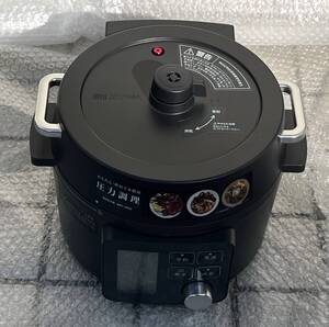 アイリス 電気圧力鍋 2.2L KPC-MA2-B アイリスオーヤマ　デモ使用中古品