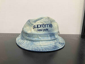 Supreme シュプリーム Chino Twill Crusher チノツイルクラッシャーハット Dirty Indigo ダーティーインディゴ デニム 24SS メンズ