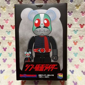 BE@RBRICK 仮面ライダー第2+1号　400％　未使用　 ベアブリック　