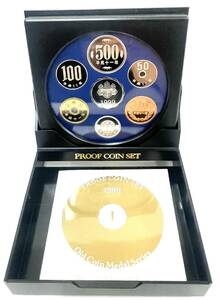 【B】【12439】☆★1999年　PROOF COIN SET 1999　オールドコインメダル　造幣局　ミントセット　額面666円　平成11年　現状品★☆