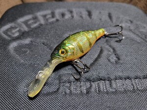 ★Megabass★DEEP-X 100 メガバス ディープX 100 GG カスミタイガー 美中古品 Length 58.0mm Weight 3/8oz クランクベイト 伊東 由樹