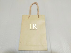 ヘレナ ミニ 紙 手提げ ショップ 袋 HELENA RUAINSTEIN サブ バッグ 携帯 用 ショッパー ギフト プレゼント 化粧 高級