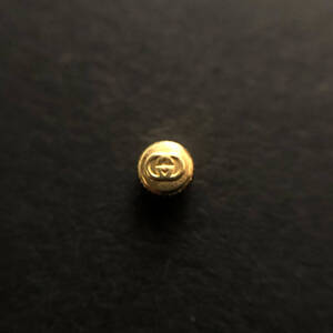 【時計●部品 Gucci(グッチ) 竜頭 2.8mm 太用 金／新古不明(8110)】