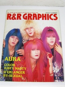 R&R GRAPHICS ARENA37℃ 1990年 2月号臨時増刊　AURA / COLOR / JUSTY NASTY /D’ERLANGER / BY-SEXUAL