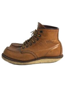 RED WING◆ブーツ/27.5cm/BRW/8875/USA製/ソール減り//