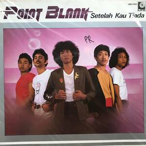 LP Malaysia「 Point Blank 」マレー Tropical Urban City Tabla Funk Fuzz Rock Hard 80