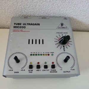 BEHRINGER ベリンガー　TUBE ULTRAGAIN MIC200　