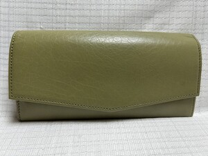 ☆新古品☆マーガレットハウエル/長財布/カーキ