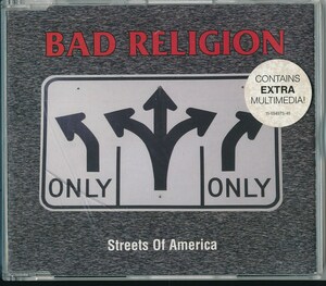 BAD RELIGION / バッド・レリジョン / STREETS OF AMERICA /EU盤/中古CDS!!69695