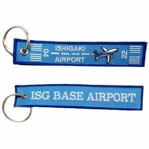 【送料無料】フライトタグ 石垣空港 Ver. ISG BASE AIRPORT 青