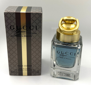 ★グッチ香水・GUCCI MADE TO MEASURE(メイド トゥ メジャー)POUR HOMME EDT.50ml・展示USED/残量約98% 約49ml・廃盤・入手困難品