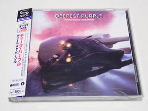 ★SHM-CD★ディープ・パープル★ディーペスト・パープル★DEEPEST PURPLE★The Very Best of Deep Purple★帯付、国内盤★WPCR-26305★