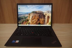 ★大容量SSD　レノボ ノートPC ThinkPad X13 Gen3 /Win11Pro/Core i5 第12世代/メモリ16GB/SSD512GB/管理X13PG307