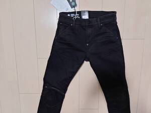 【新品放出】G-STAR RAW♪5620 3D ZIP KNEE SKINNY♪ジースター♪ストレッチ♪希少♪W29 L34♪D01252 8172 B200