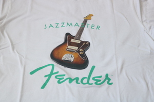 Fender Tシャツ 白 メンズ XL JAZZ MASTER ジャズマスター UT ユニクロ フェンダー UNIQLO 新品 未使用　