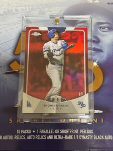 【世界5枚限定】大谷翔平 Topps50/50 記念BOX ファーストナンバー