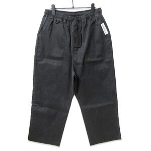 未使用 CAPTAINS HELM キャプテンズヘルム ウォッシュド ワイドイージーパンツ CH24-SS-P03 WASHED EASY WIDE PANTS ブラック L 27107643