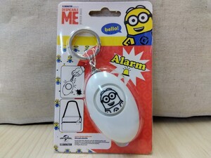 MINIONS　ミニオンズ　防犯ブザー　アラーム　キーホルダー　未使用未開封品